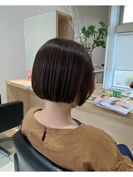 サラ 新宮店(SARA) 【福岡新宮】大人女子におすすめ！朝楽ボブスタイル30代40代