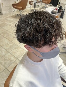 ヘアースペースブルーム リアン 岡町店(HAIR SPACE BLOOM Lien) 【岡町/メンズカット/スパイラルパーマ】