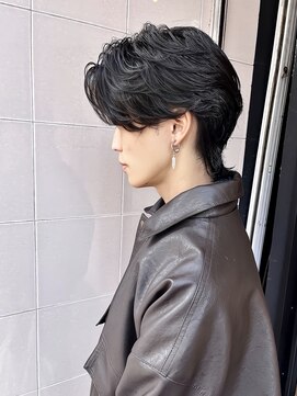 ロジックマジック(Logic Magic) 毛流れの質感が◎メンズフェザーパーマ