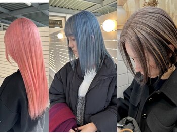 シダ(sida)の写真/ダメージレスなブリーチやケアしながらデザインカラー・インナーまで◎自分好みにチェンジ♪