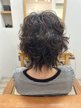 リール ヘアー 箱崎店(rire hair) ショートウルフパーマ