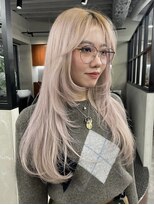 ニコ トウキョウ 渋谷(nico TOKYO)&nbsp;ホワイトラベンダー/レイヤー/ダブルカラー/ケアブリーチ