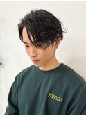 メンズカットパーマ