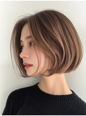韓国くびれヘア_調布ワイドバング外ハネボブ美髪のススメ
