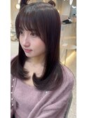 艶髪モカブラウン×髪質改善[美髪/韓国風/顔周り]仙台