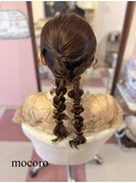 結婚式ヘアセット