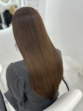 アイニ 大阪上本町店(aini) アディクシー/ブリーチなし/透明感/ツヤ/ベージュ