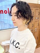 ヴォロンテ(volonte)&nbsp;ショート/パーマ/インナーカラー/ブリーチ/くせ毛風パーマ