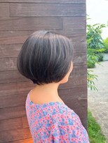 アンツ ヘアーアンドリゾート 辻堂本店(ANT'S Hair and Resort) くびれヘア/丸みショート/ハイライトカラー/辻堂