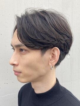 フィフス 栄(fifth) 名古屋栄フェザーパーマセンターパートニュアンスパーマメンズ