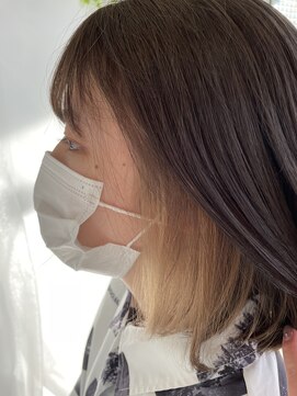 ヘアーストーリー (HAIR STORY) インナーカラー ミルクティーベージュ