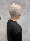メンズダブルカラー