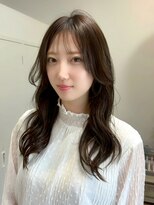 ロッカ(ROCCA)&nbsp;透け感シースルーロング暗めカラー