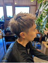 ヘアードレスビュー(hair dress V.I.E.W)&nbsp;ハイトーンのメンズベリーショート