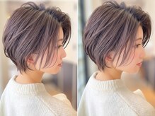 白髪ぼかしカラー｜大人ハイライト/脱白髪染め/明るい白髪染め