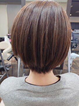 アヴァンス 北花田店(AVANCE) ミニボブ×オレンジブラウン