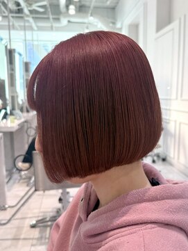 ヘアーアンドメイク ニューヨークニューヨーク 姫路店(Hair&Make NYNY) ミニボブボブ/ピンクラベンダー