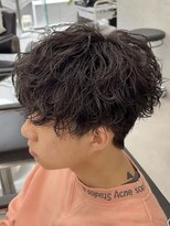 ゴート(GOATO)&nbsp;シャドウパーマ マッシュ 鹿児島メンズ