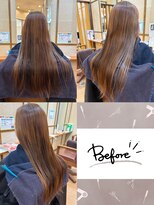 マルキーズ 可部店(marquise) ロングヘア/ブリーチなし/ピンク【安佐北区】