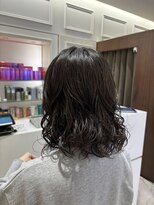 アピッシュ ギンザ(apish ginza)&nbsp;ボブパーマデジタルパーマコテ巻き風パーマレイヤーカット