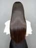 【平日限定美髪美容液TRプレゼント】Cut+艶カラー+髪質改善UOTOGLOSS