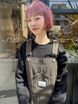 ソラス(SOLAS) ボブ×ピンクベージュ