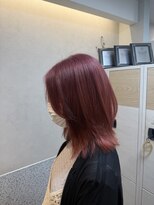 ヘアーガーデン アストレア(HAIR GARDEN ASTRAEA) ピンクカラー