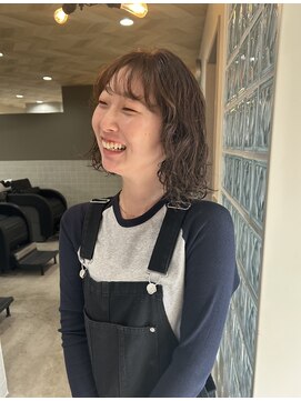 ボアップ 新居浜店(boappu) 前髪もくりっとパーマ♪