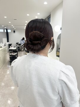 モト 船橋(moto) カチモリ/お呼ばれヘア/ヘアアレンジ/ヘアセット/船橋/京成船橋