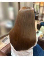 グレースバイハピネス(grace by happiness)&nbsp;髪質改善トリートメント×天使の艶カラー7.16ミルクブラウン