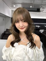 ナンバー ノード 渋谷(N° node)&nbsp;韓国風ゆる巻き×ミントベージュ