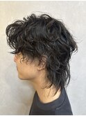 メンズブリーチスパイラルパーマツイストパーマメンズブリーチ