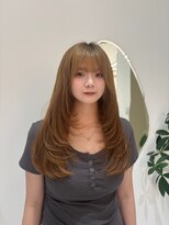 ジーナ 福岡天神(Zina)&nbsp;ロングレイヤーカットもおすすめです♪