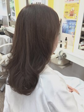 ヘアデザイン ラポール 茨木店(hair design Rapport) ラベンダーマーメイドアッシュ エフォートレスニュアンスロング
