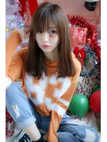 マーリャヘアー(mallia hair) 毛先ワンカールストレート