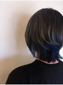 色落ちも綺麗☆グレー&ブルー