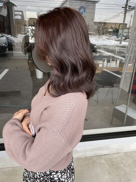 ナンバー(number+) 20代30代40代大人可愛いヨシンモリラベンダーモカ透明感