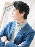 アレンジ自在♪七三アップバングショートK