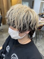 エルオム(EL.HOMME)&nbsp;【AOI】ホワイトツートンカラー