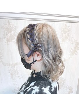 ローラン(ROULAND) 【ROULAND坂本】レースアップヘアアレンジ