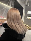 【INCE HAIR】 ミルクティーベージュ×ダブルカラー