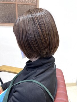 クアトログランシュ ひたちなか店(QUATRO×GranCieux) 脱白髪染めハイライト