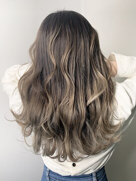 ライフ 四条畷店(Lyfe) まろベージュ_くびれヘアビタミンカラーメルティカラー_152