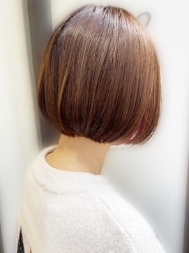 ニット 銀座(knit) 《knit銀座》大人可愛い20代30代40代ショートボブ丸み前下がり