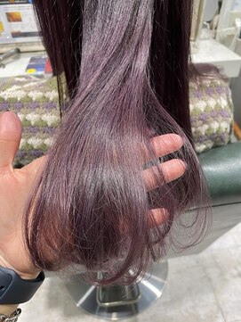 ラルマミット(lalma mit) 【ケアブリーチ】パープルカラー【ダブルカラー】