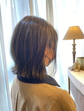 アンド ラ ブランシュ(&.La Blanche) ホワイトグレージュ/美髪のススメ/大人かわいいヘア/ネビージュ