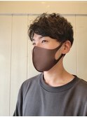 メンズ★ショート×ウェーブ