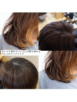 サロン マーニ(salon m ni)&nbsp;インナーカラー×グレイカラー