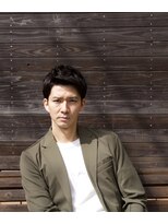 ビュート ヘアー ジョージ(Beaut Hair GEORGE)&nbsp;清潔感ある束感ショート　刈り上げ　アップバング　洗足　吉木