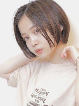 アグ ヘアー ブリッジ 行橋店(Agu hair BRIDGE) 《Agu hair》クールなストレートボブ